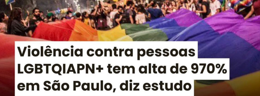 Um estudo conduzido pelo Instituto Pólis revelou um aumento alarmante nos casos de violência contra pessoas LGBTQIAPN+ na cidade de São Paulo.
