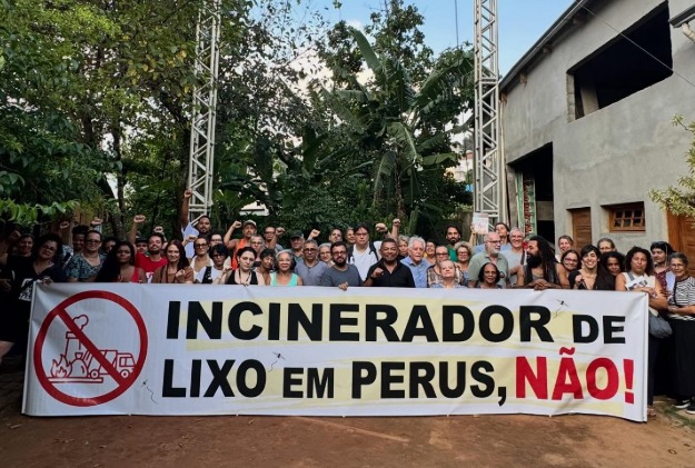 Movimento de moradores quer barrar a instalação de incinerador em Perus