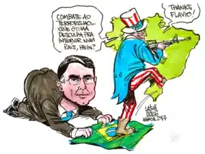 Por Carlos Latuff no Brasil 247 - charge do dia 28 de maio